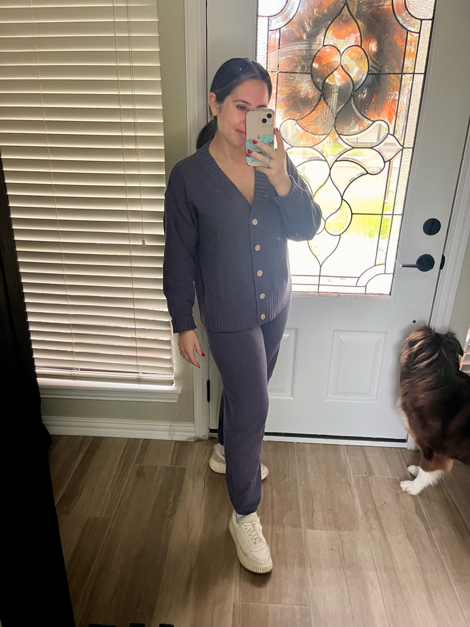 Mommy uniform . Love this warm up set! 
Wearing size small 

#LTKActive #LTKSeasonal #LTKFindsUnder50