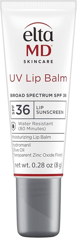 EltaMD UV Lip Balm Sunscreen, SPF 36 Sunscreen Lip Balm with SPF, Moisturizes and Protects Dry Cr... | Amazon (US)