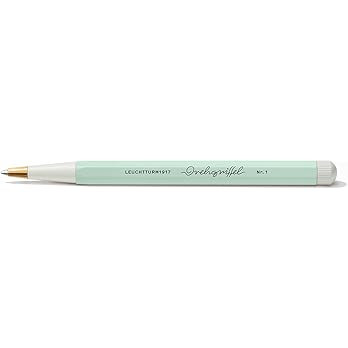 LEUCHTTURM1917 367281 Drehgriffel Nr. 1, Mint Green - Gelstift mit schwarzer Tinte | Amazon (DE)