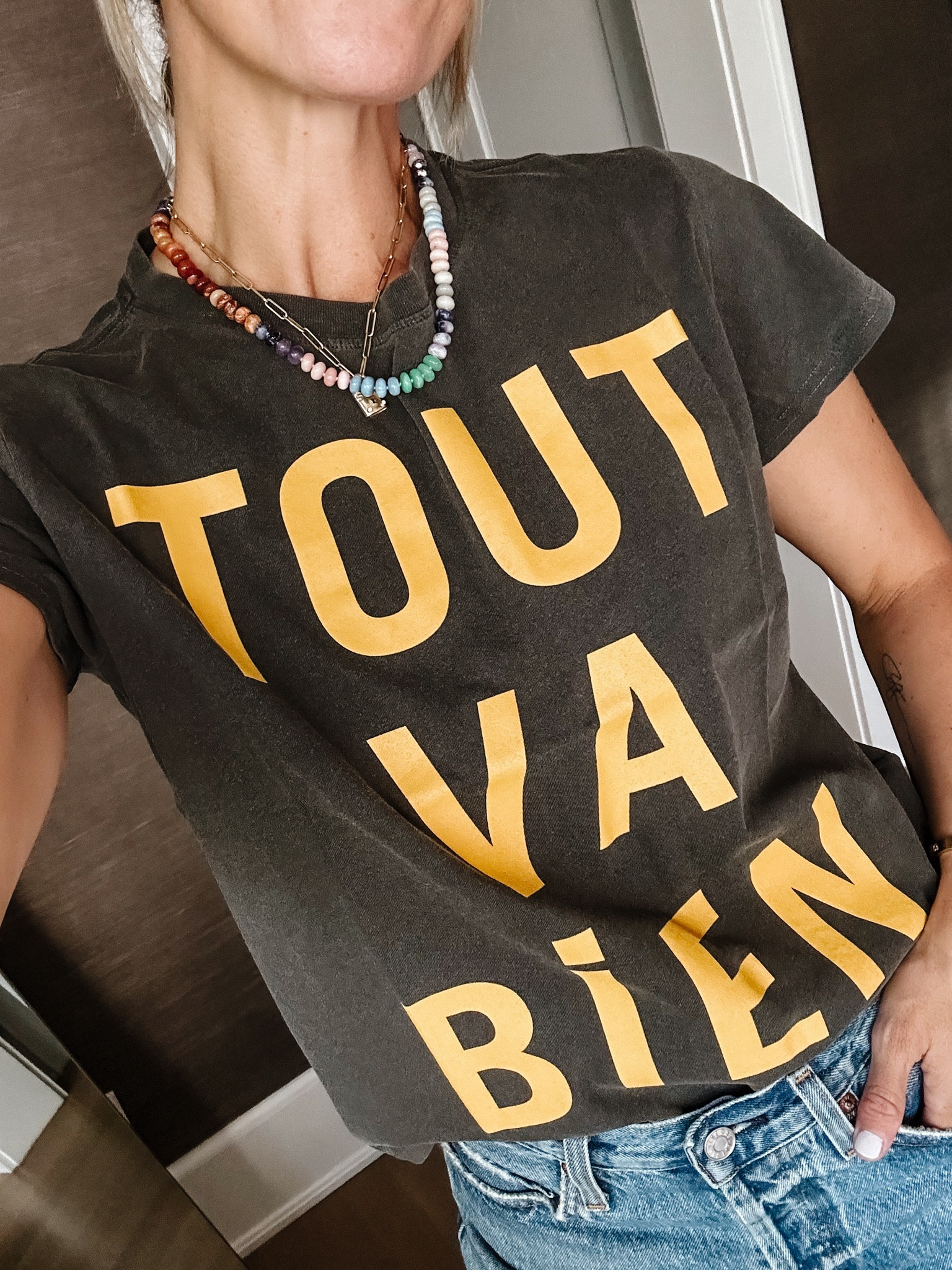 Everything is fine 🖤

#LTKOver40 #LTKStyleTip #LTKFindsUnder100