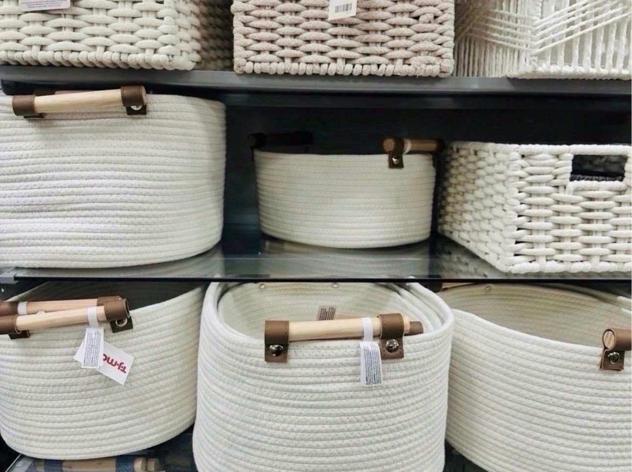 If it’s neutral + woven… I’m buying it 😭🤍
These baskets are PERFECT for organizing your home while still keeping that clean, luxury look ✨

#LTKHome