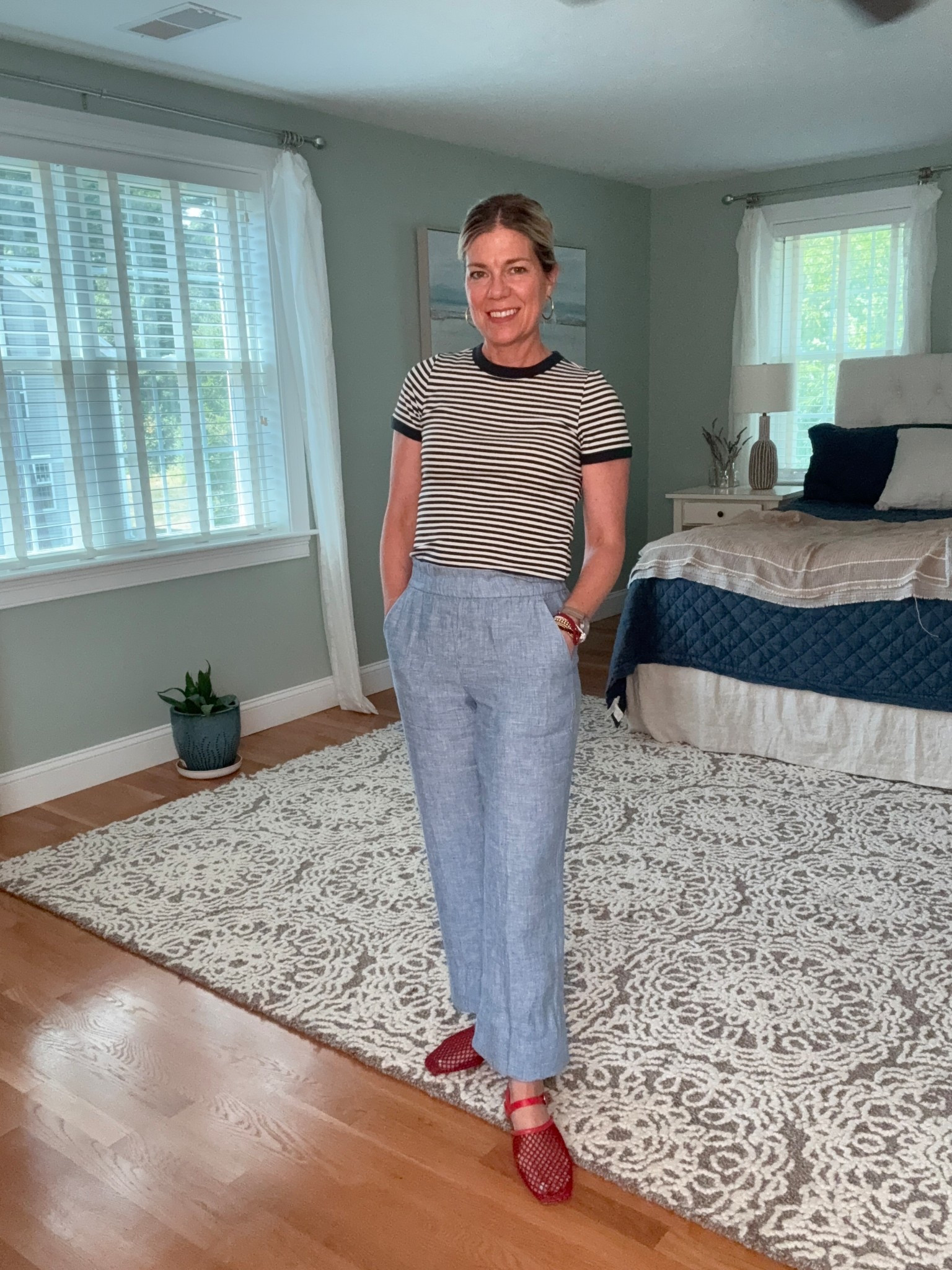 Fresh fun summer outfit with my Staud sandals!

#LTKShoeCrush #LTKSeasonal #LTKPetite