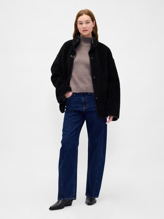 CashSoft Shaker-Stitch Turtleneck Sweater | Gap (US)