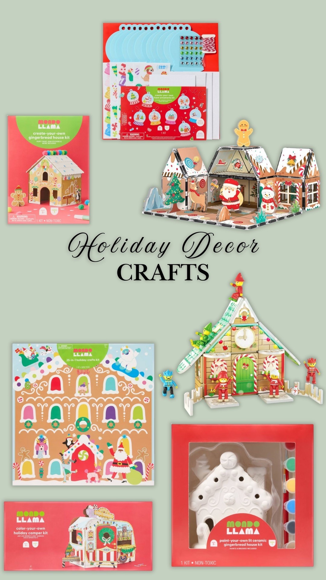 Crafts for kids in the holiday season! Here’s some for kids of different ages! 

#LTKKids #LTKGiftGuide #LTKHoliday