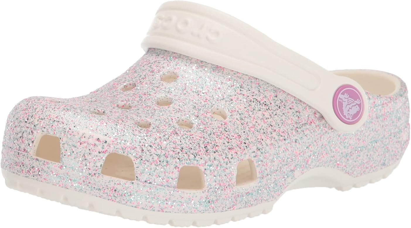 Crocs Kids' Classic Glitter Clog | Amazon (US)