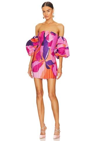 L'IDEE Sirene Mini Dress in Capri from Revolve.com | Revolve Clothing (Global)