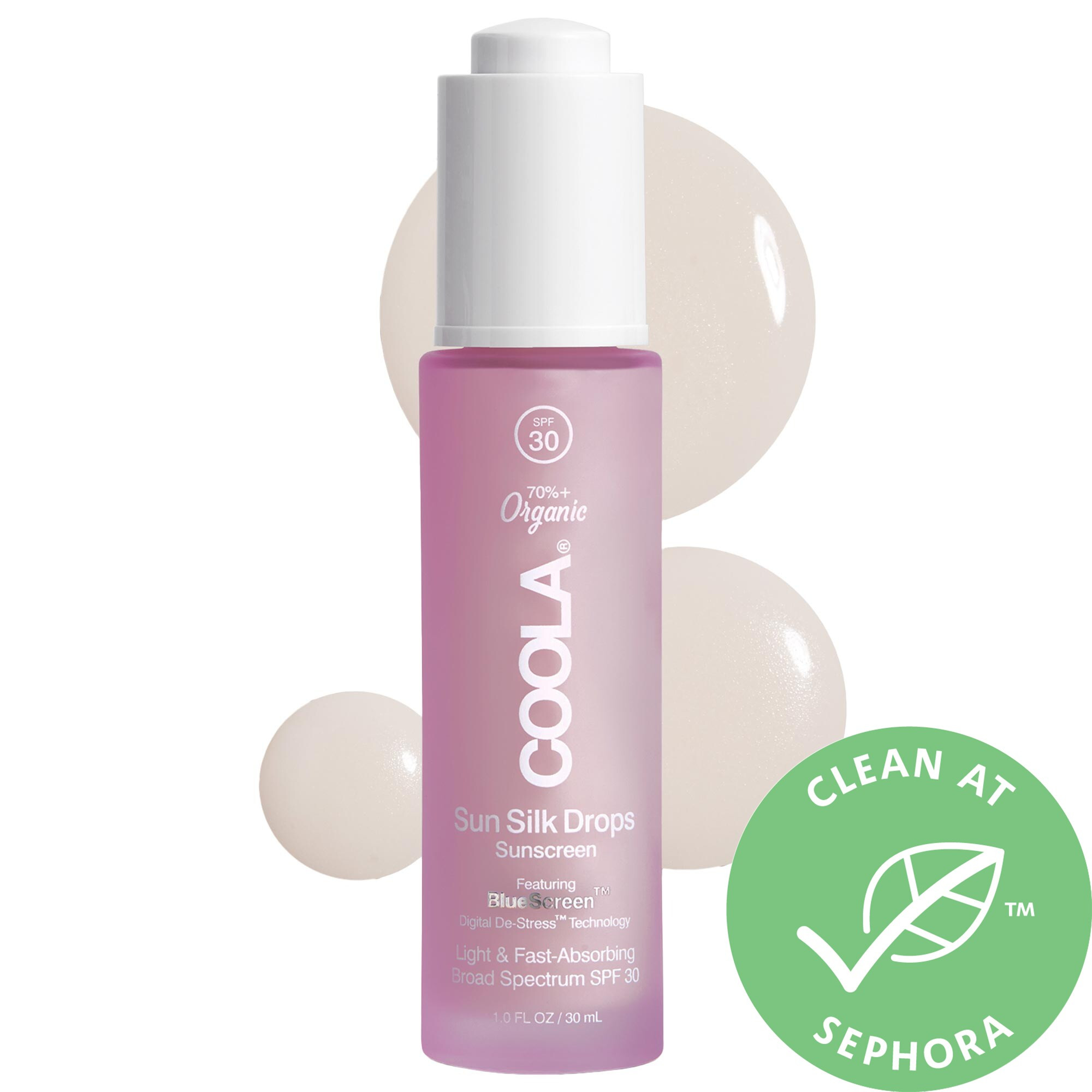 COOLA Full Spectrum 360° Sun Silk Drops Organic Sunscreen SPF 30 1 oz/ 30 mL | Sephora (US)