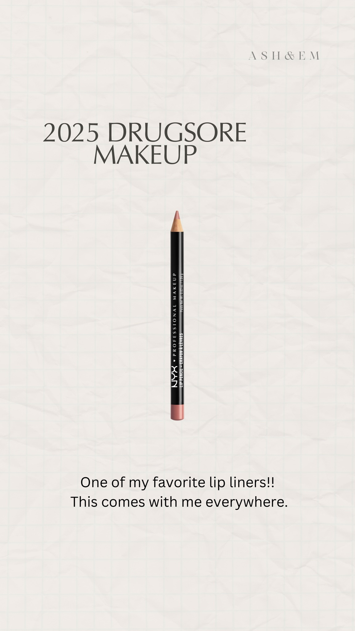 2025 Drugstore Makeup

drugstore makeup, affordable makeup, makeup dupes, makeup must haves, lip liner, NYX lip liner

#LTKBeauty