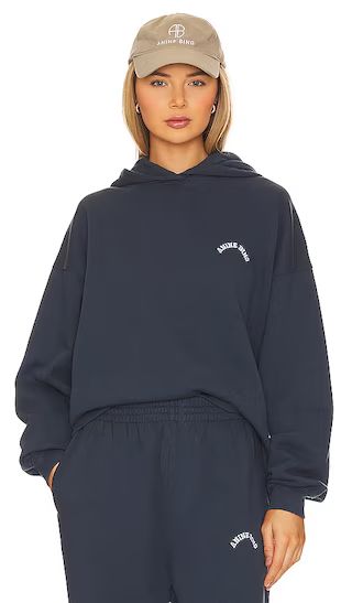 Lucy Hoodie in Navy | Revolve Clothing (Global)