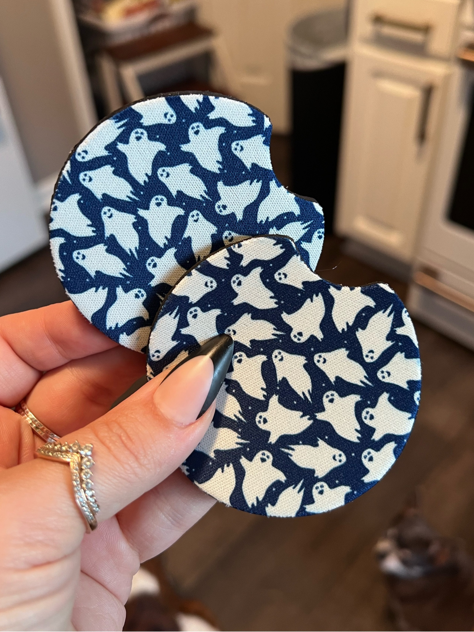 The cutest car coasters! 

#LTKunder50 #LTKstyletip #LTKSeasonal