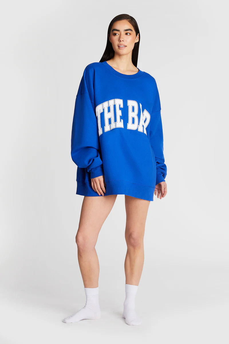 VARSITY SWEATSHIRT COBALT | The Bar