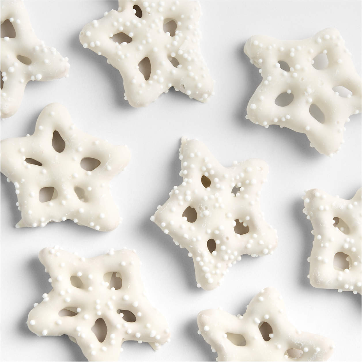 Snowflake Pretzel Single-Serve Tent Box + Reviews | Crate & Barrel | Crate & Barrel