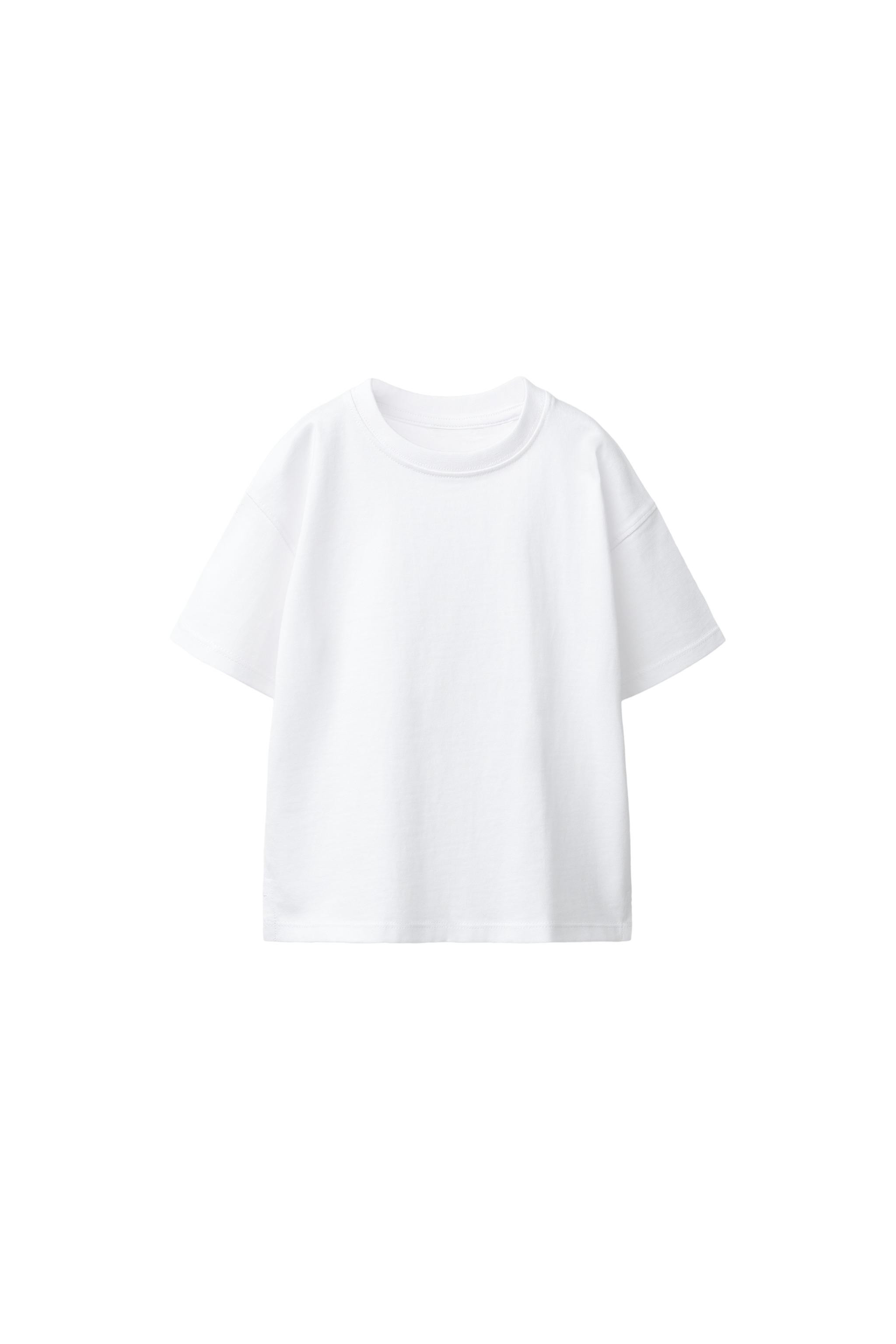 PLAIN ROUND NECK T-SHIRT | Zara UK