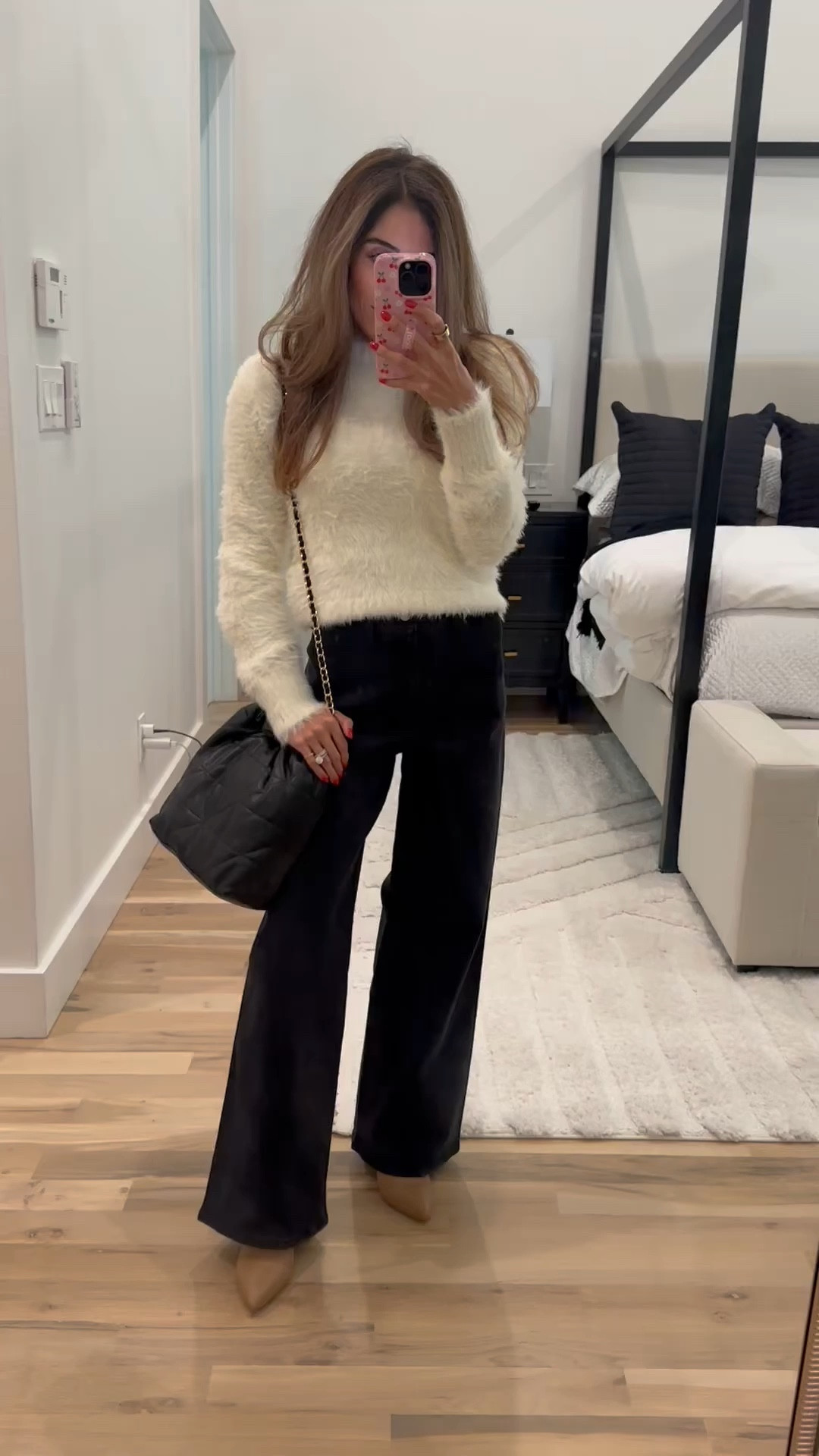 Fuzzy sweater size xs on sale wide leg jeans size 00 on sale target finds 

#LTKFindsUnder50 #LTKCyberWeek #LTKHoliday