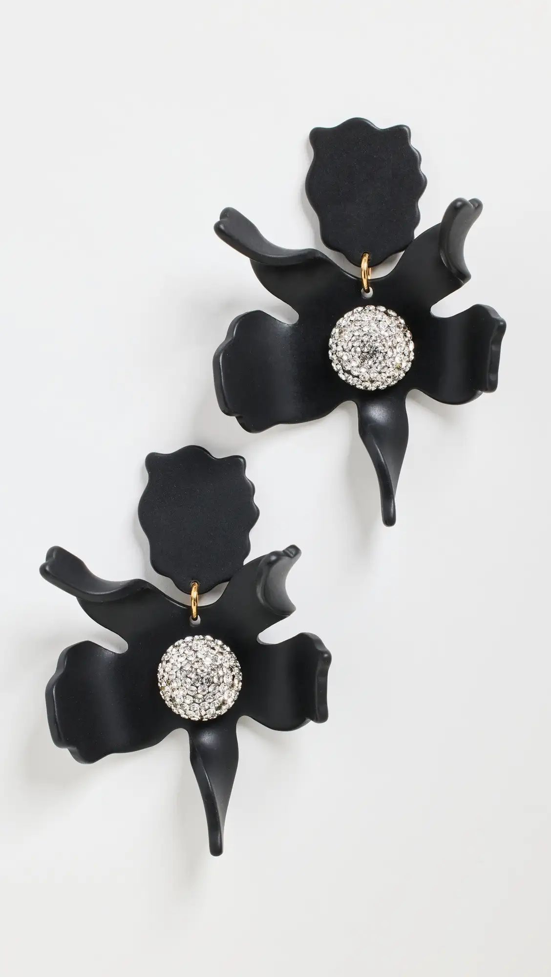 Lele Sadoughi Crystal Lily Earrings | Shopbop | Shopbop