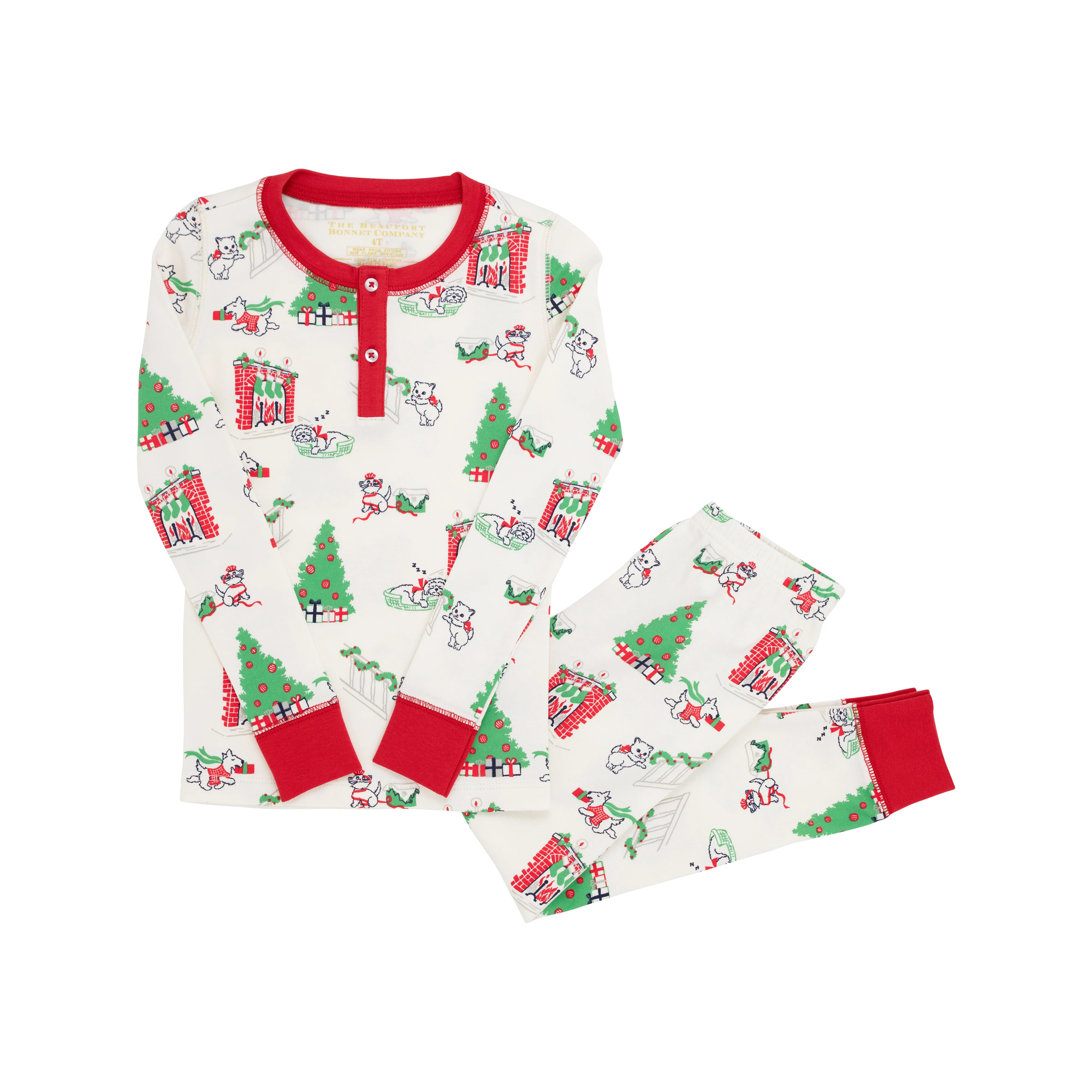 Sutton's Sweet Dream Set (Unisex) - Classic Christmas with Richmond Red | The Beaufort Bonnet Company