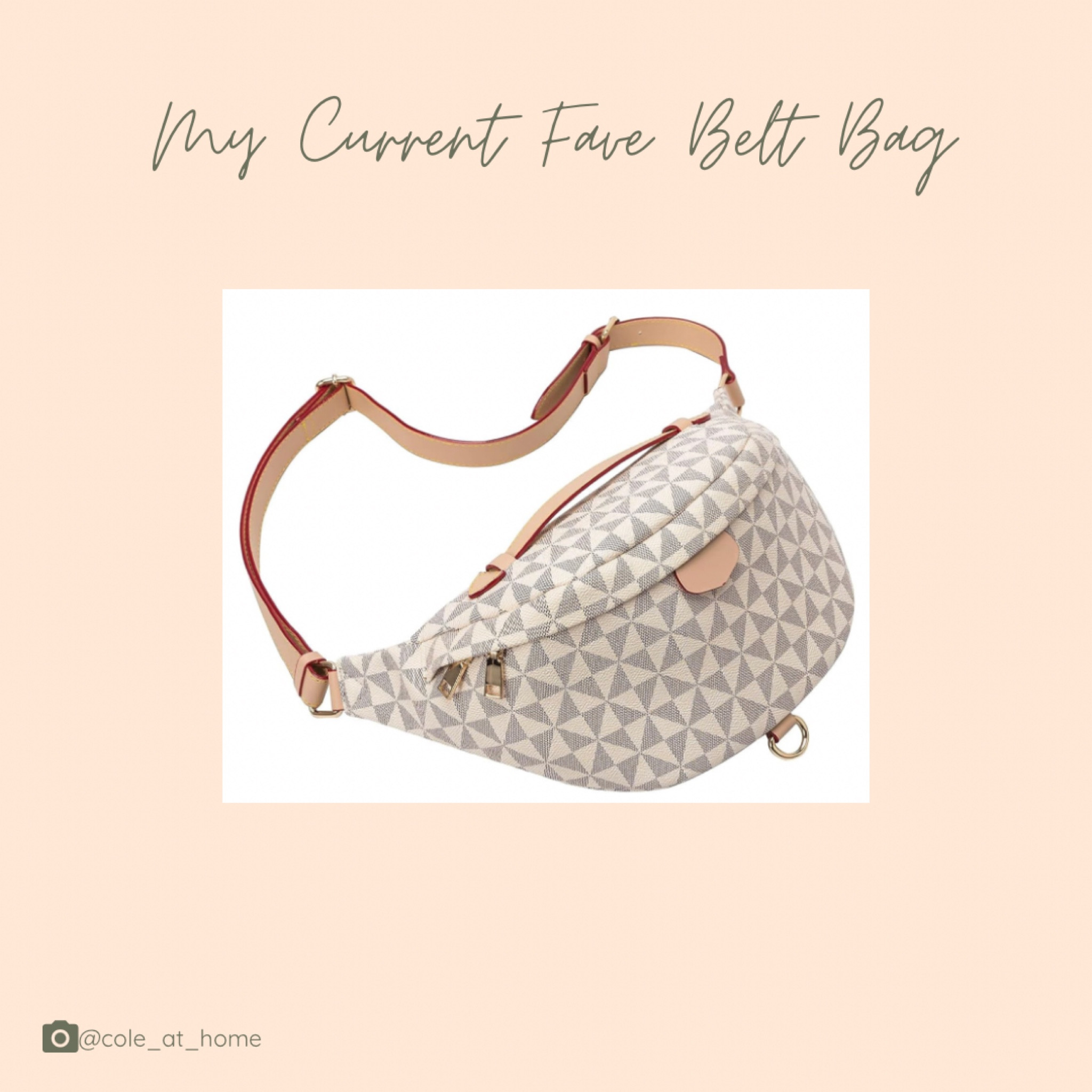 Belt bag, designer dupe, travel accessory

#LTKitbag #LTKtravel #LTKfindsunder100