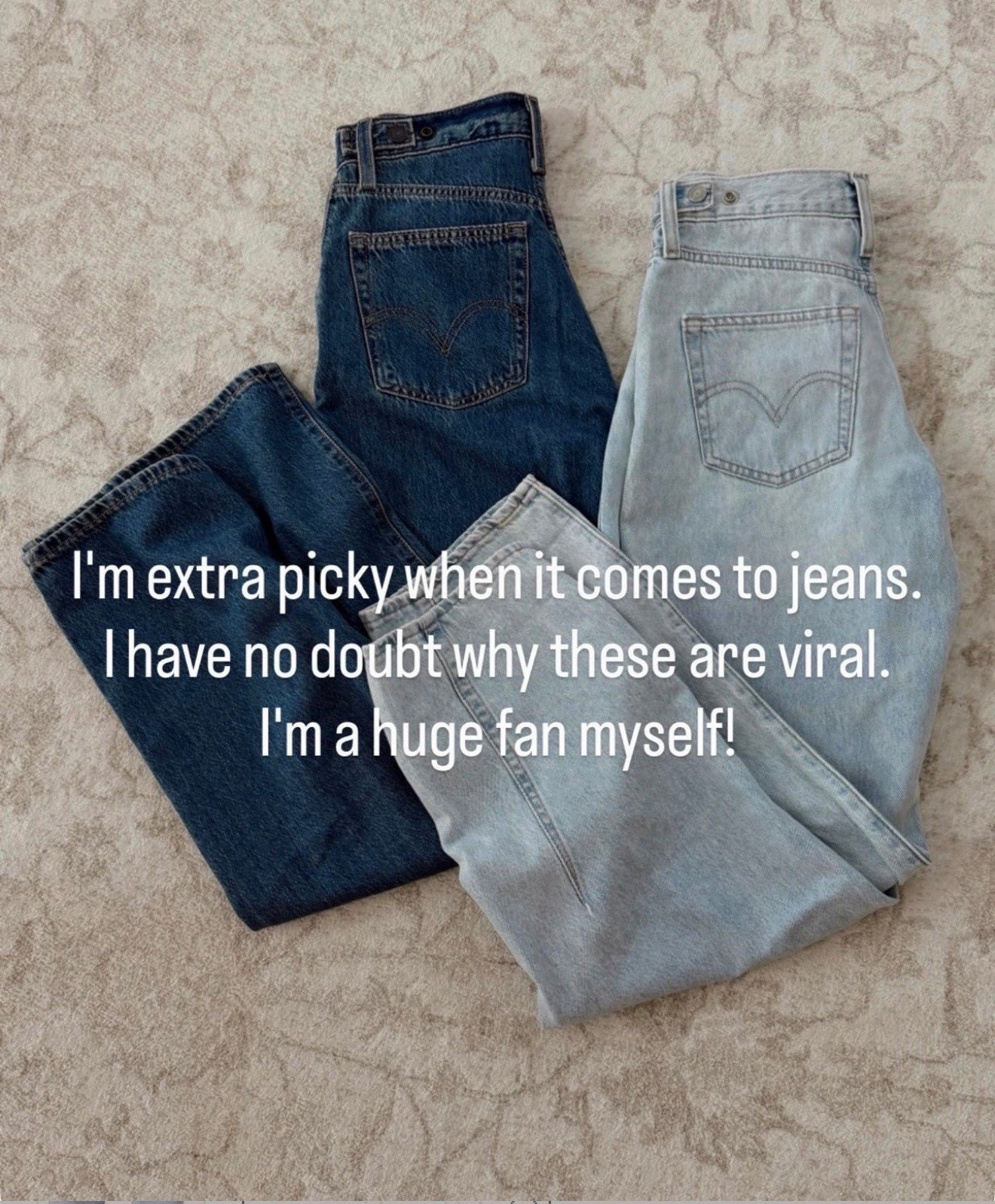 9 viral things… okay I get it now 🙌🏼 Love each and everyone of them and now I understand why they went viral! I’m just shy of 5-7” for reference
Aritzia pants: wearing the size small regular 
Target pants: XS regular 
Sweatpant jeans: I sized down one to a 24
Tank tops: XS
ZARA jacket: sized up to a medium
Levi jeans: run true to size wearing the size 25

#LTKSeasonal #LTKgrwm #LTKootd