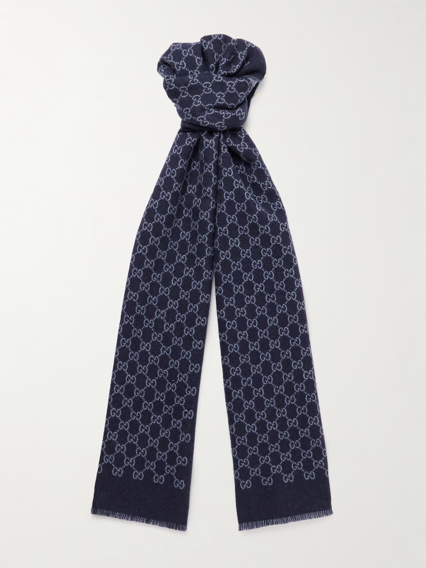 Reversible Logo-Jacquard Wool Scarf | Mr Porter (US & CA)