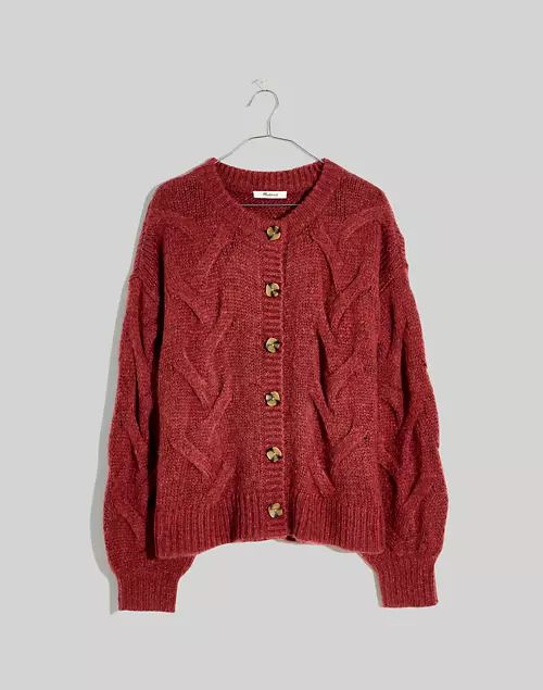 Cable Ashmont Cardigan Sweater | Madewell