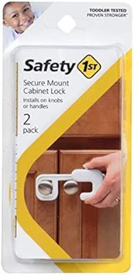 Safety 1st Secure Mount Cabinet Lock, 2 Count | Amazon (US)