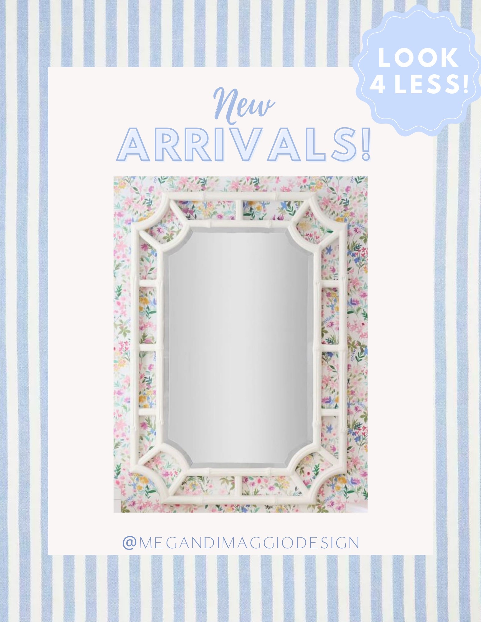 Pretty new white bamboo Serena & Lily mirror look 4 less!! 🤩

#LTKHome #LTKSaleAlert