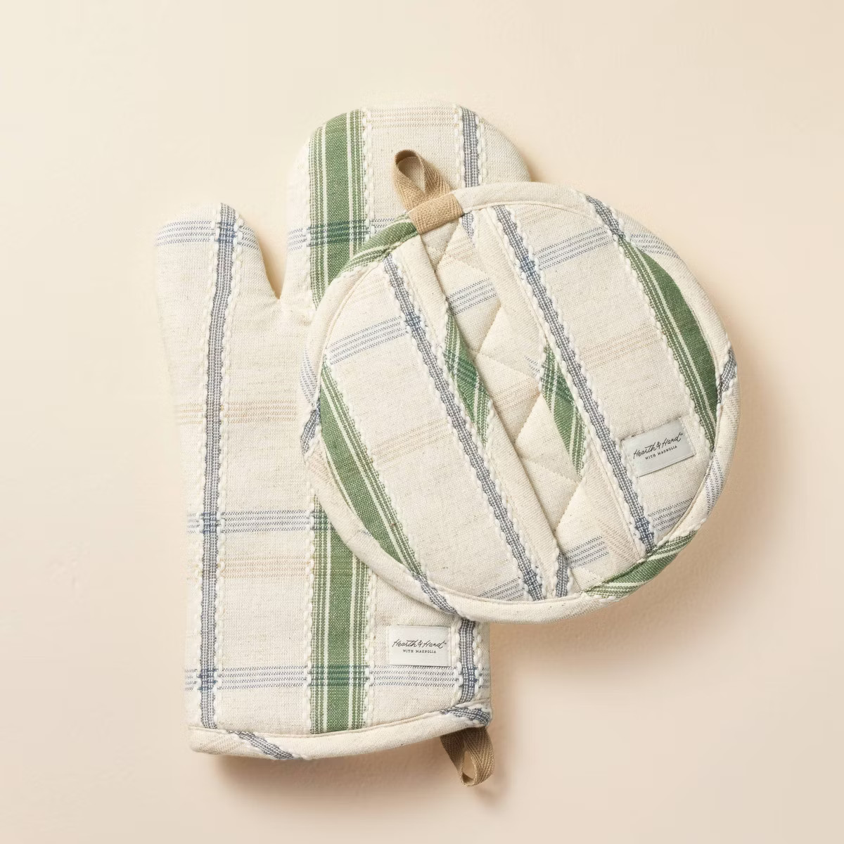 Oven Mitts Plaid - Hearth & Hand™ with Magnolia | Target