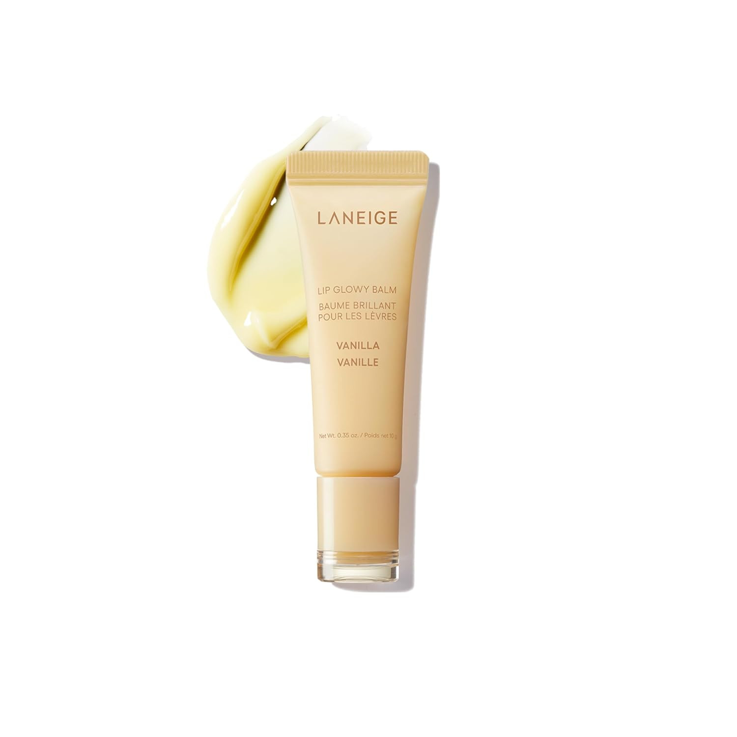 LANEIGE Lip Glowy Balm | Sheer Tinted Lip Treatment Balm Tube | Amazon (US)