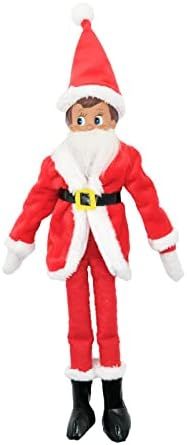 Fayelfland Elf Accessories Clothes,Santa Claus Couture Outfits for Boy or Girl Elf Doll, Doll is ... | Amazon (US)