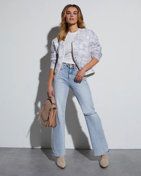 Cordell Printed Quilted Jacket | VICI