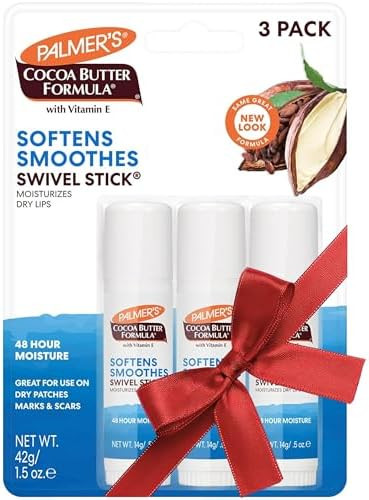 Palmer's Cocoa Butter Formula Moisturizing Swivel Stick with Vitamin E, Lip Balm Stocking Stuffer... | Amazon (US)