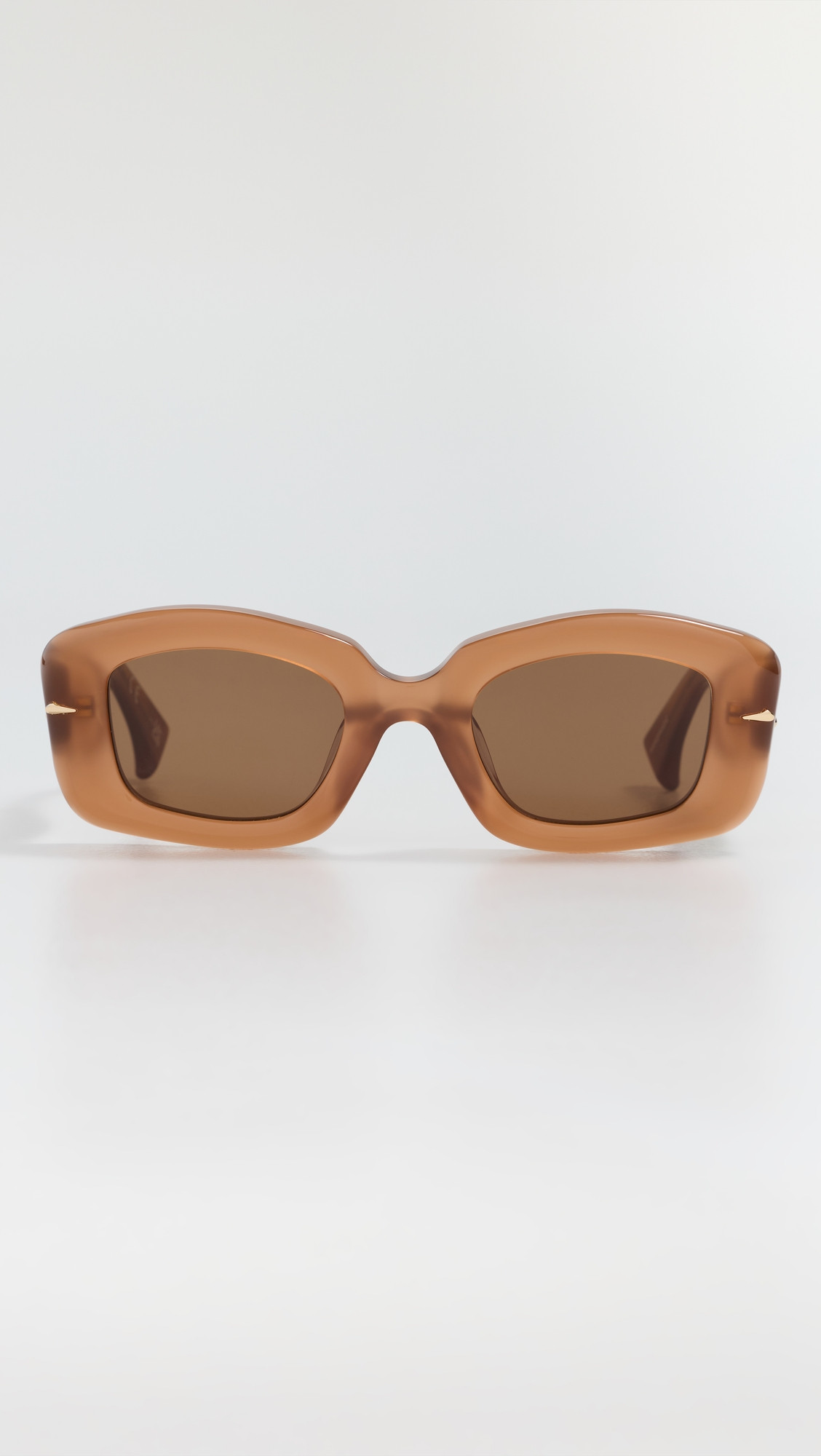 Le Specs Le Specs x Alemais Celestina Sunglasses Tan One Size | Shopbop