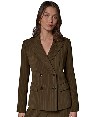 Women's Notch Lapel Collar Blazer | Macy's