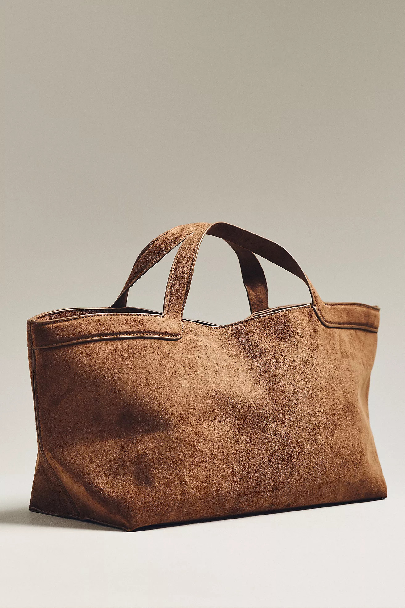 Faux-Suede East West Tote | Anthropologie (US)