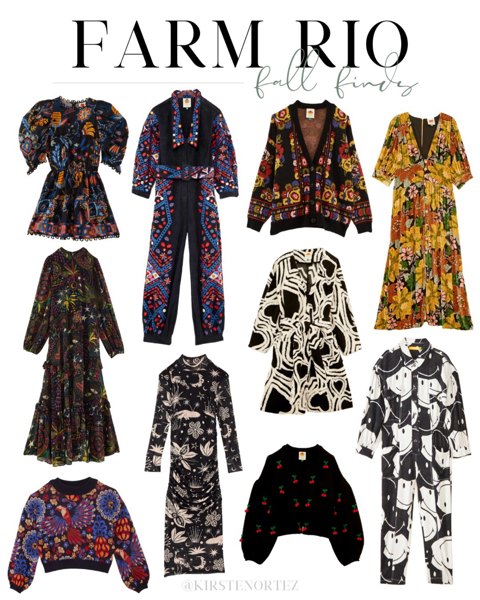 Farm Rio new arrivals, Farm Rio fall finds, fall fashion, sustainable fashion, sustainable dress,
Sustainable sweater, fall sweater, fall coat, fall jumpsuit, fall top, fall knits

#LTKSeasonal #LTKstyletip #LTKtravel