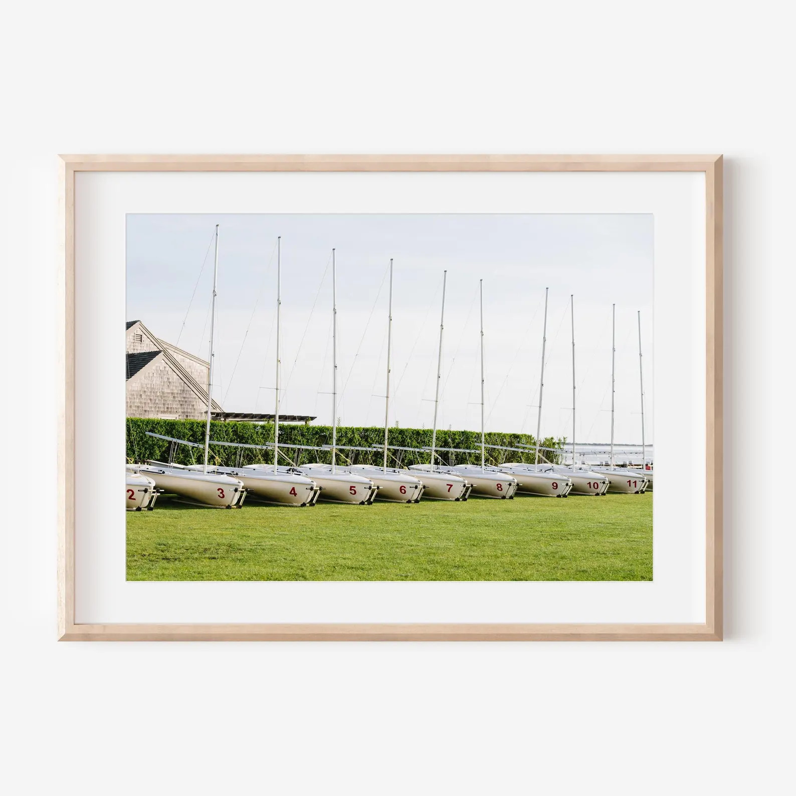 Nantucket Sailboats Photography Print | Coastal Sailing Club Wall Art | Cape Cod Beach House Deco... | Etsy (Global)