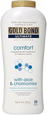 Gold Bond Ultimate Comfort Body Powder Aloe, White Fresh, 10 Ounce | Amazon (US)