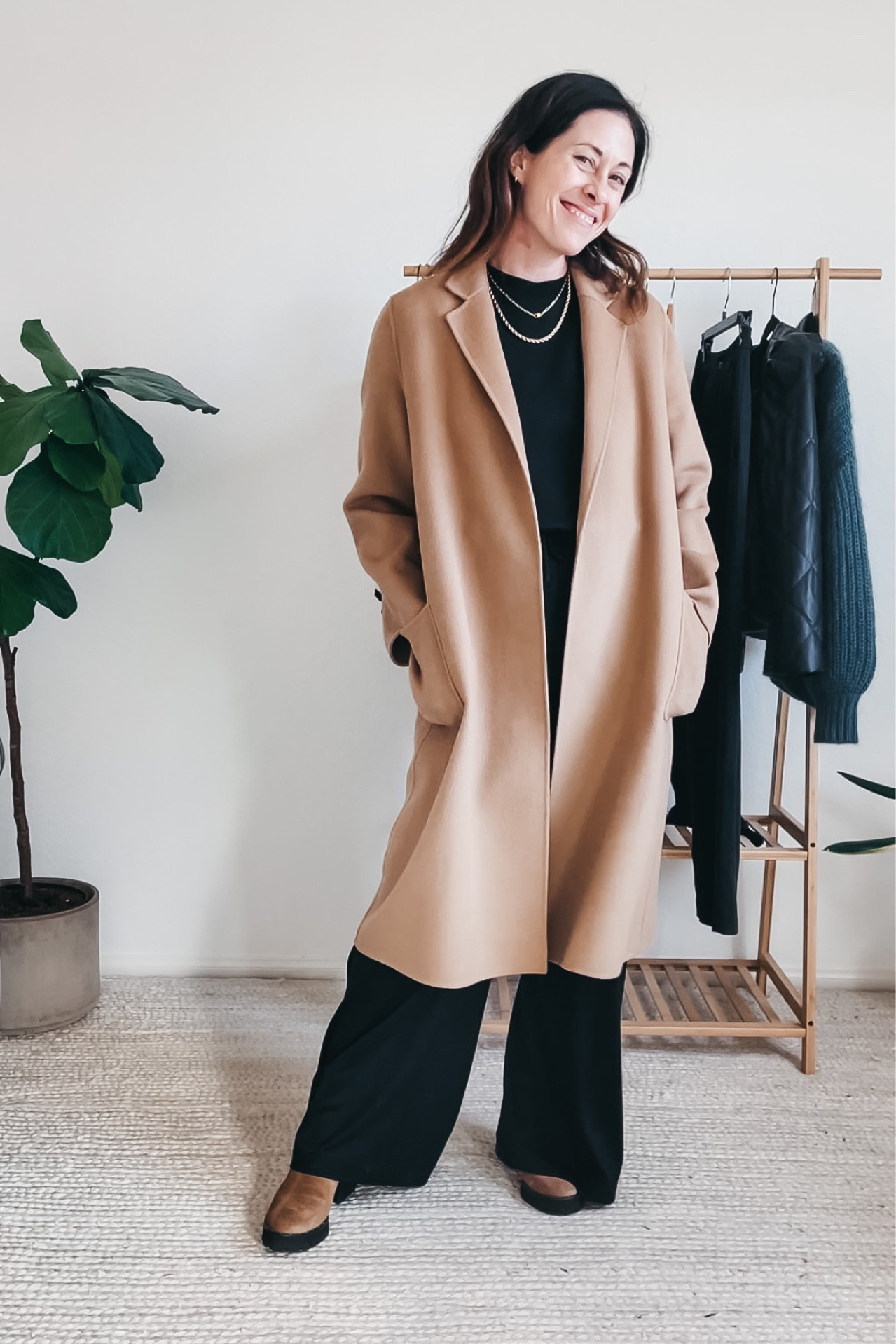 Mederick Coat - Camel - Sézane curated on LTK