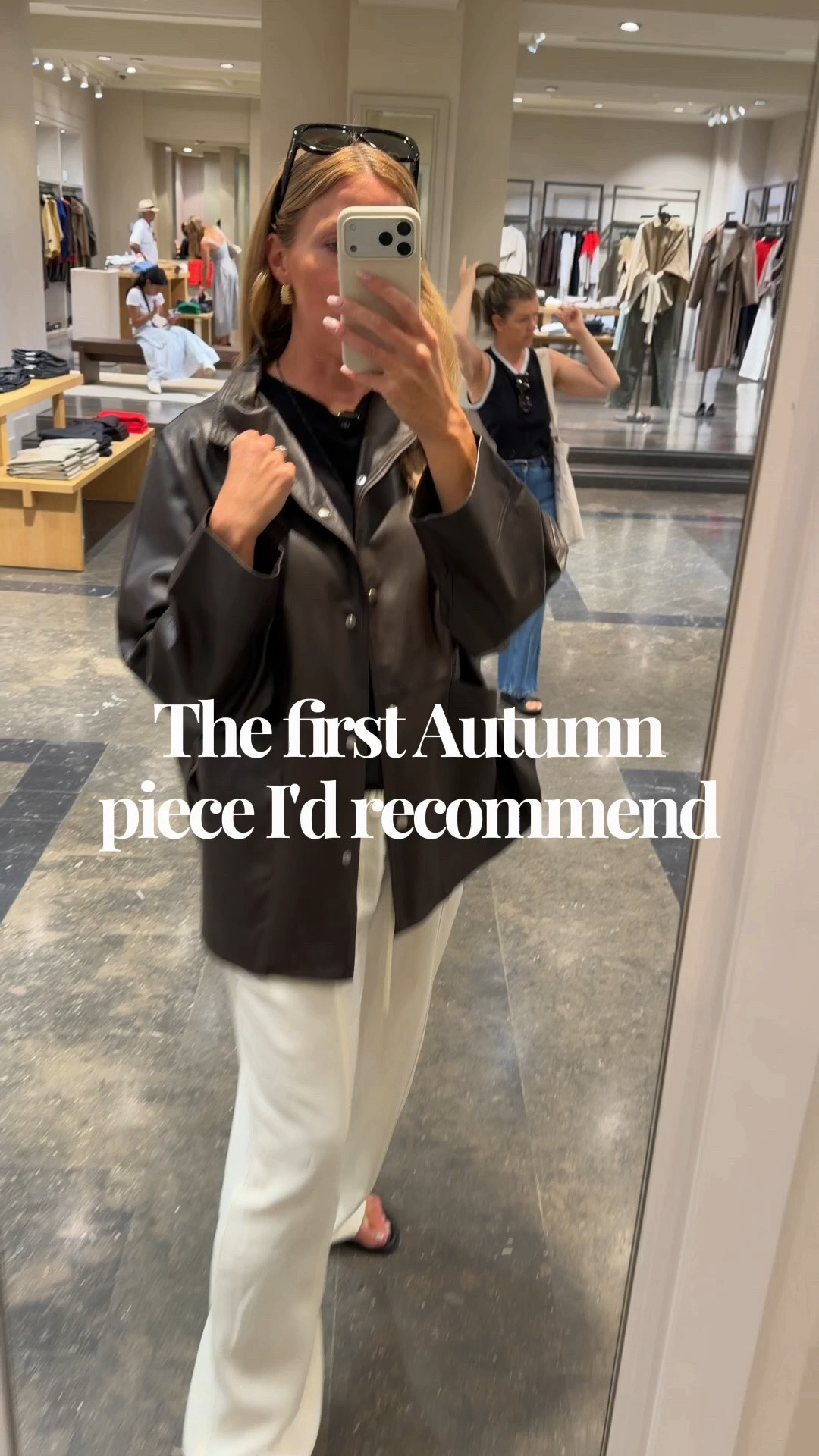 I know the sun is shining and we’re in the middle of a UK heatwave ☀️… but I’ve officially pressed pause on summer purchases and I’m starting to think ahead to autumn.

First purchase? This beautiful buttery-soft brown leather shirt from Massimo Dutti 🤎

The quality is exquisite, and it’s exactly the kind of piece I look for at this point in the season — something I can layer over a simple tee or vest when the temperature starts to dip, then wear right through autumn.

Not wishing summer away just yet… but I am VERY ready for the new-season clothes 🍂

#MassimoDutti #AutumnStyle #TransitionalStyle #Over40Style #HighStreetStyle

#LTKuk #LTKautumn