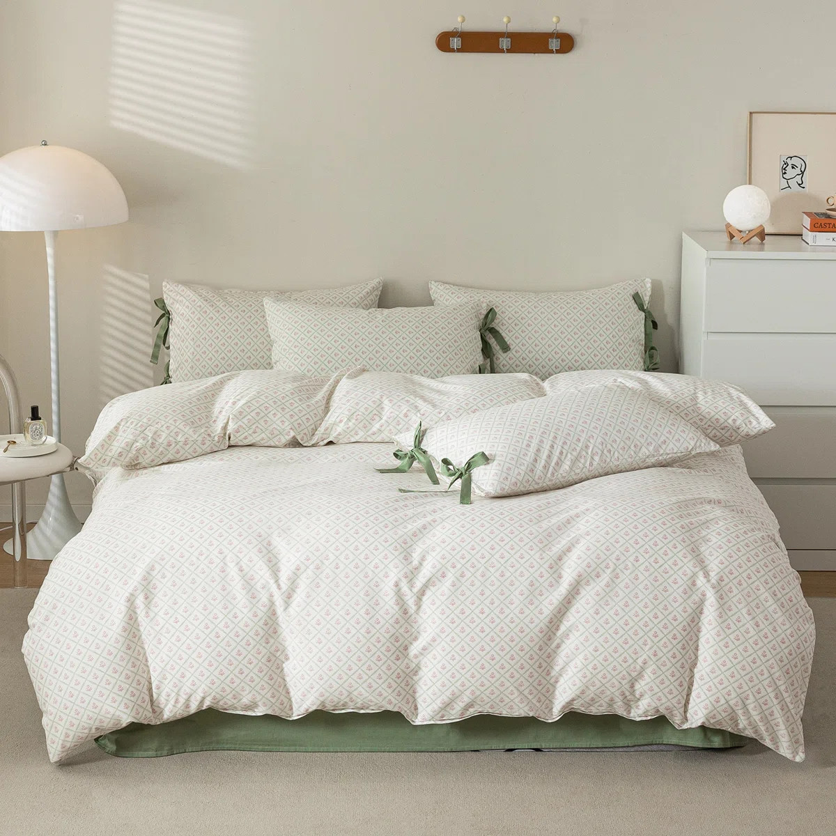 Pure Cotton Floral Print Bedding Duvet Cover Set | Wayfair North America