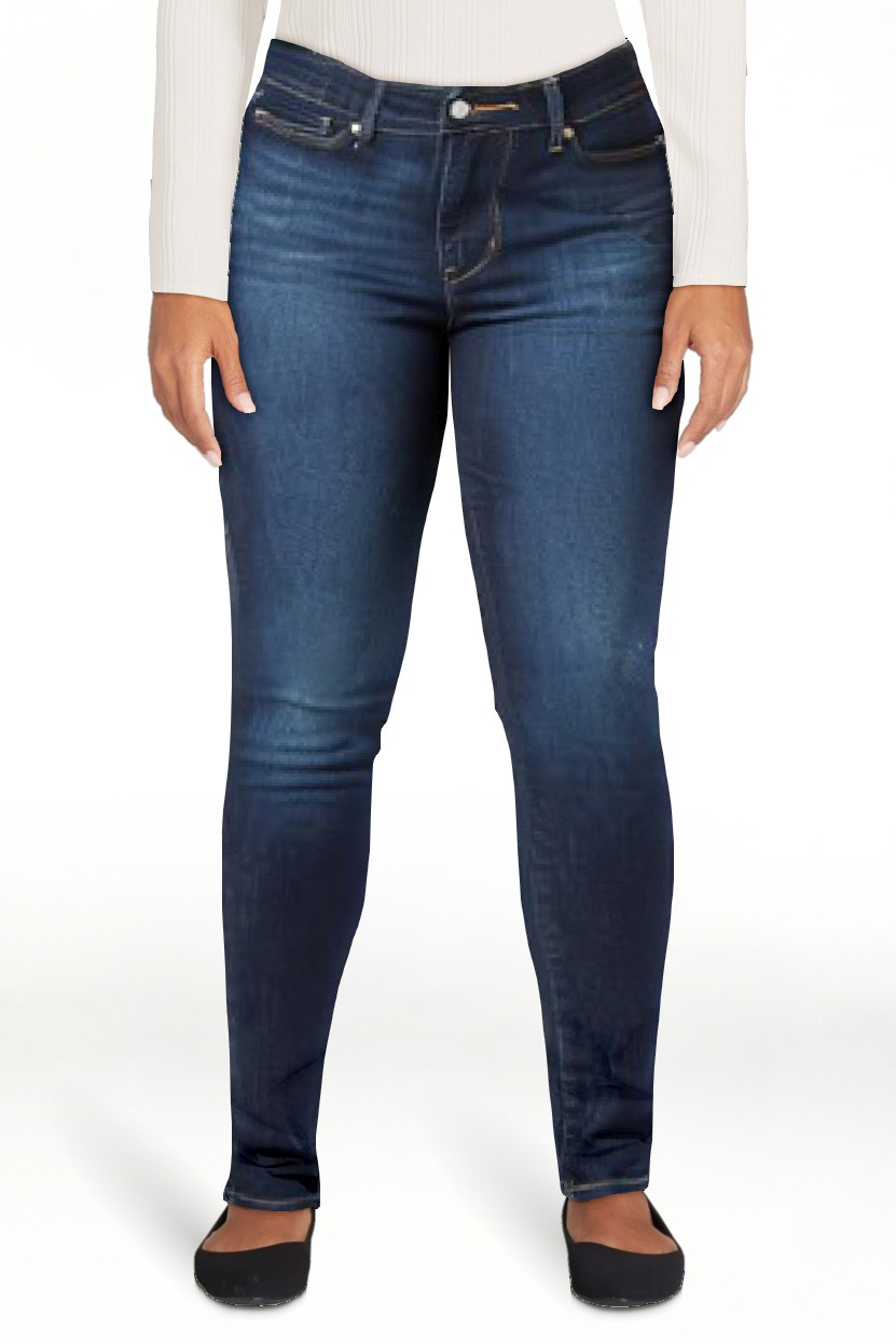 Signature by Levi Strauss & Co. Women's High Rise Skinny Jeans | Walmart (US)