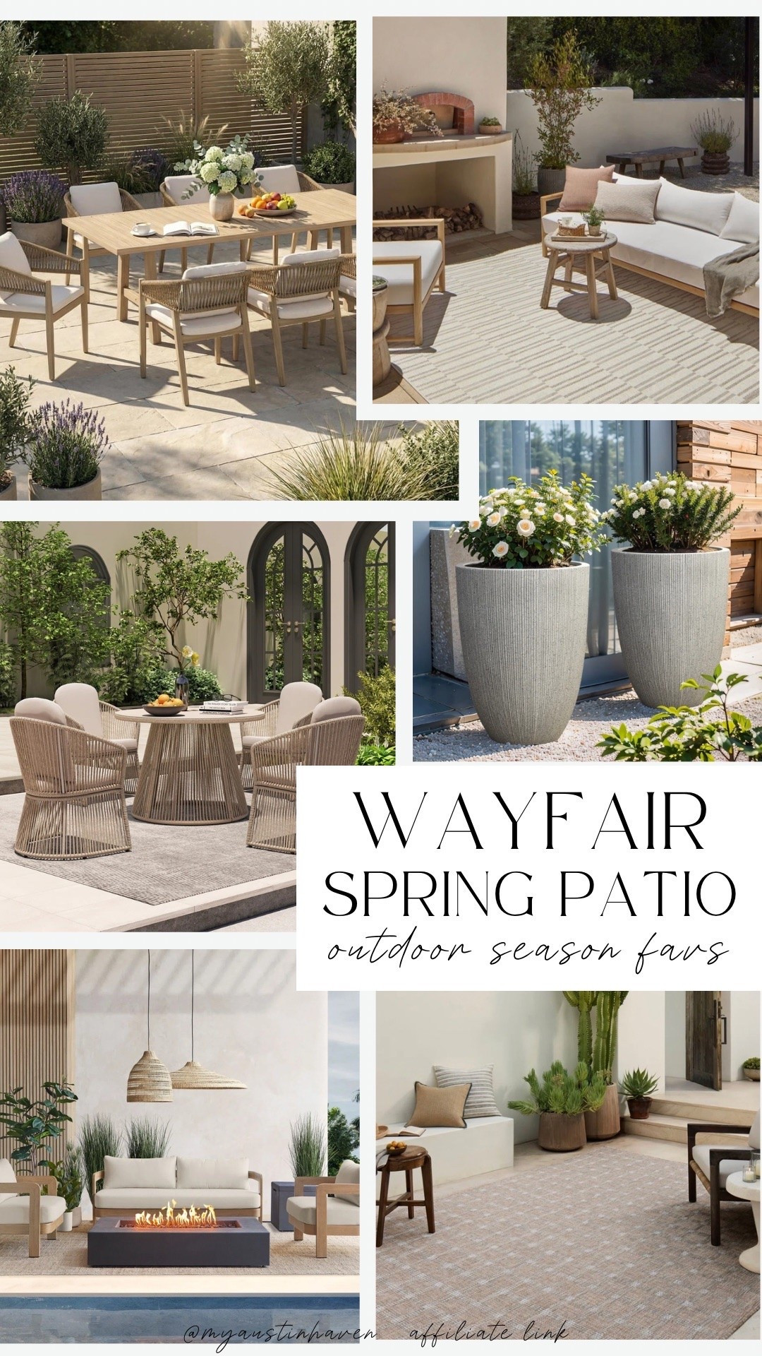 Timeless seating, classic stripes, cozy lighting & pieces that make your space feel resort-ready without leaving home. 🌴☀️😎

Wayfair patio, outdoor furniture sale, patio refresh, outdoor sofa, patio chairs, striped outdoor rug, scalloped umbrella, fire pit table, outdoor lanterns, exterior lighting, porch decor, neutral outdoor, backyard update, spring patio, outdoor living, modern classic patio, deck styling, patio makeover, entertaining outside, warm weather setup

#LTKSpringSale

#LTKSeasonal #LTKHome