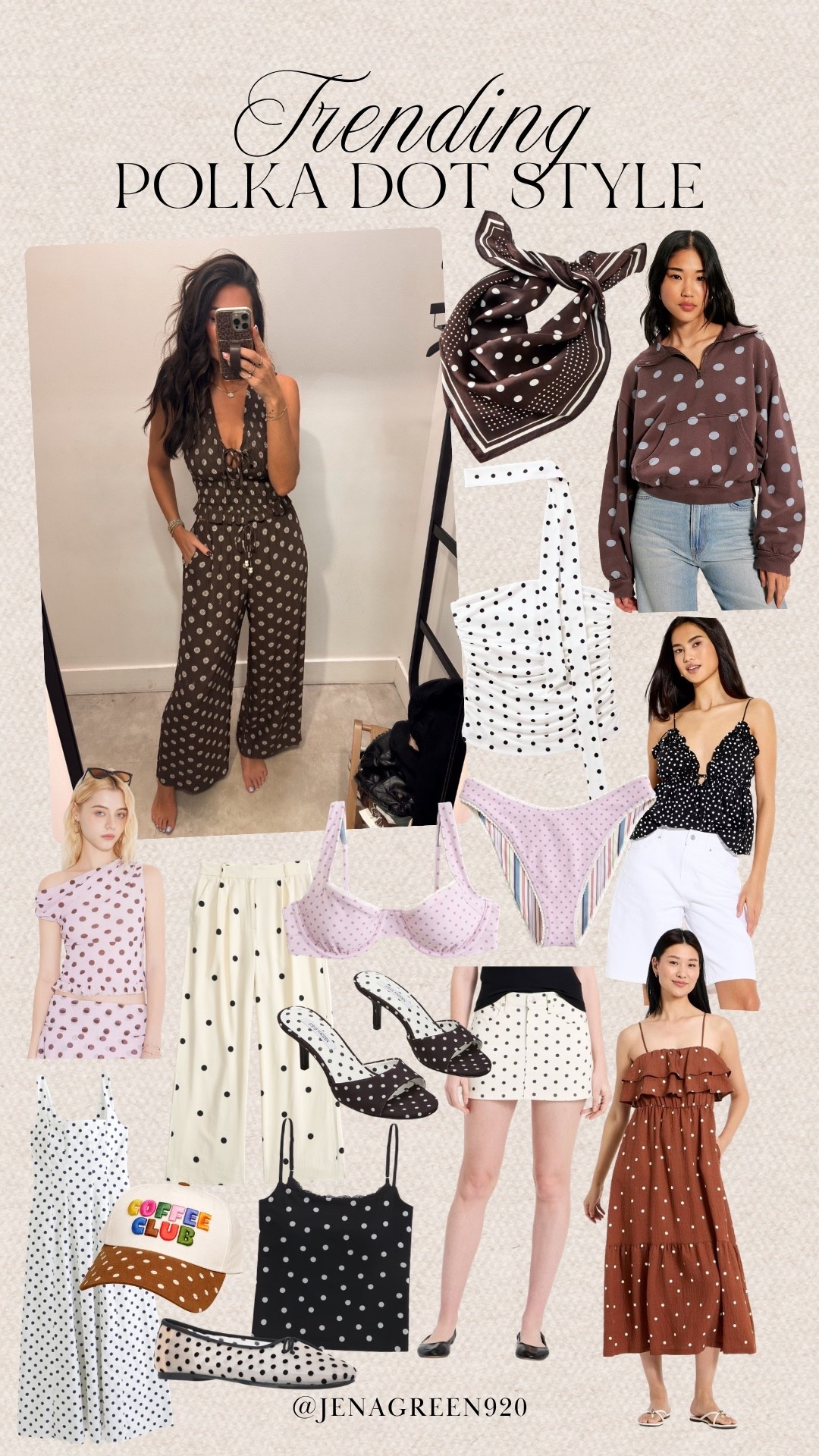 Trending Polka Dot Style | Spring Style | Spring Dress | Mesh Flats | Polka Dot Bikini

#LTKSwim #LTKootd #LTKSeasonal