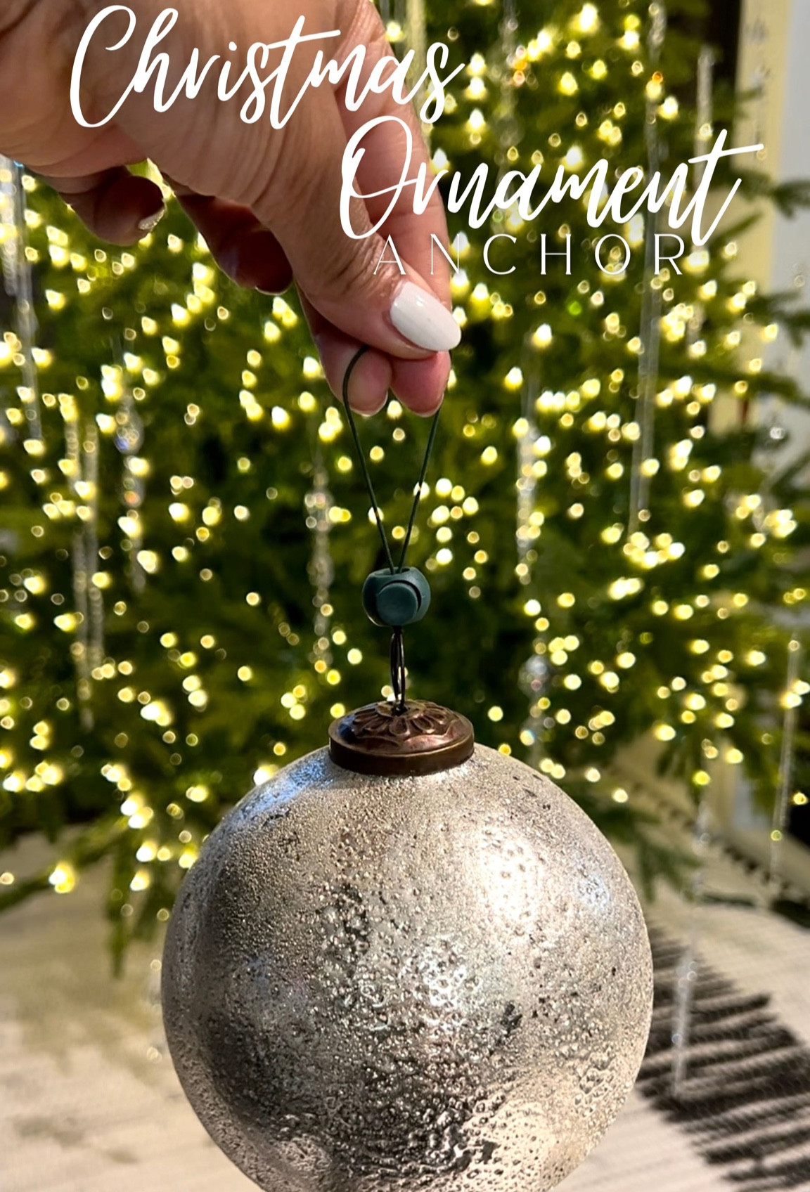 Ornament Anchor Hook, perfect to secure heavy ornaments! 

#LTKhome