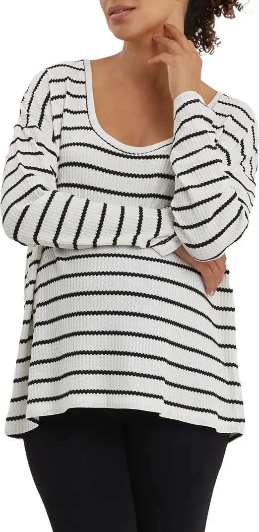Nom Maternity Cannes Stripe Maternity Sweater | Nordstrom | Nordstrom