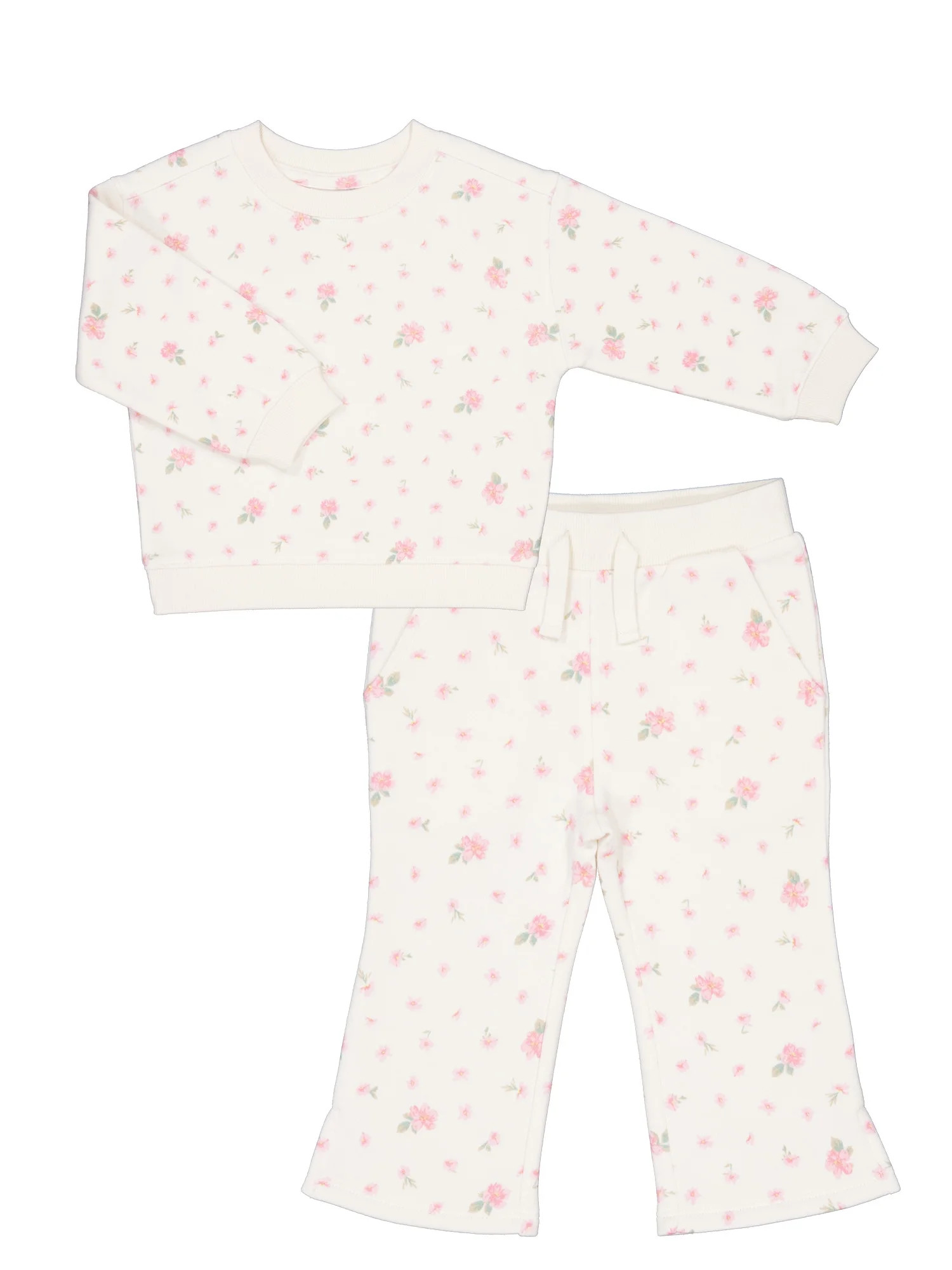 Wonder Nation Toddler Girls Fleece Set | Walmart (US)