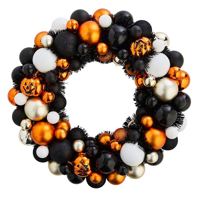 Halloween Ornament Wreath, 17.3" | At Home