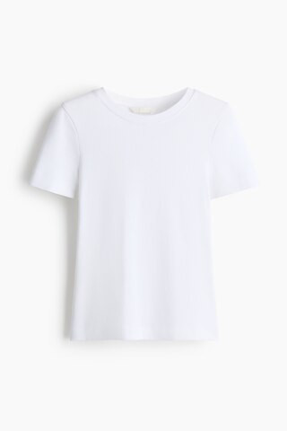 H & M - Cotton T-Shirt - White | H&M (US + CA)