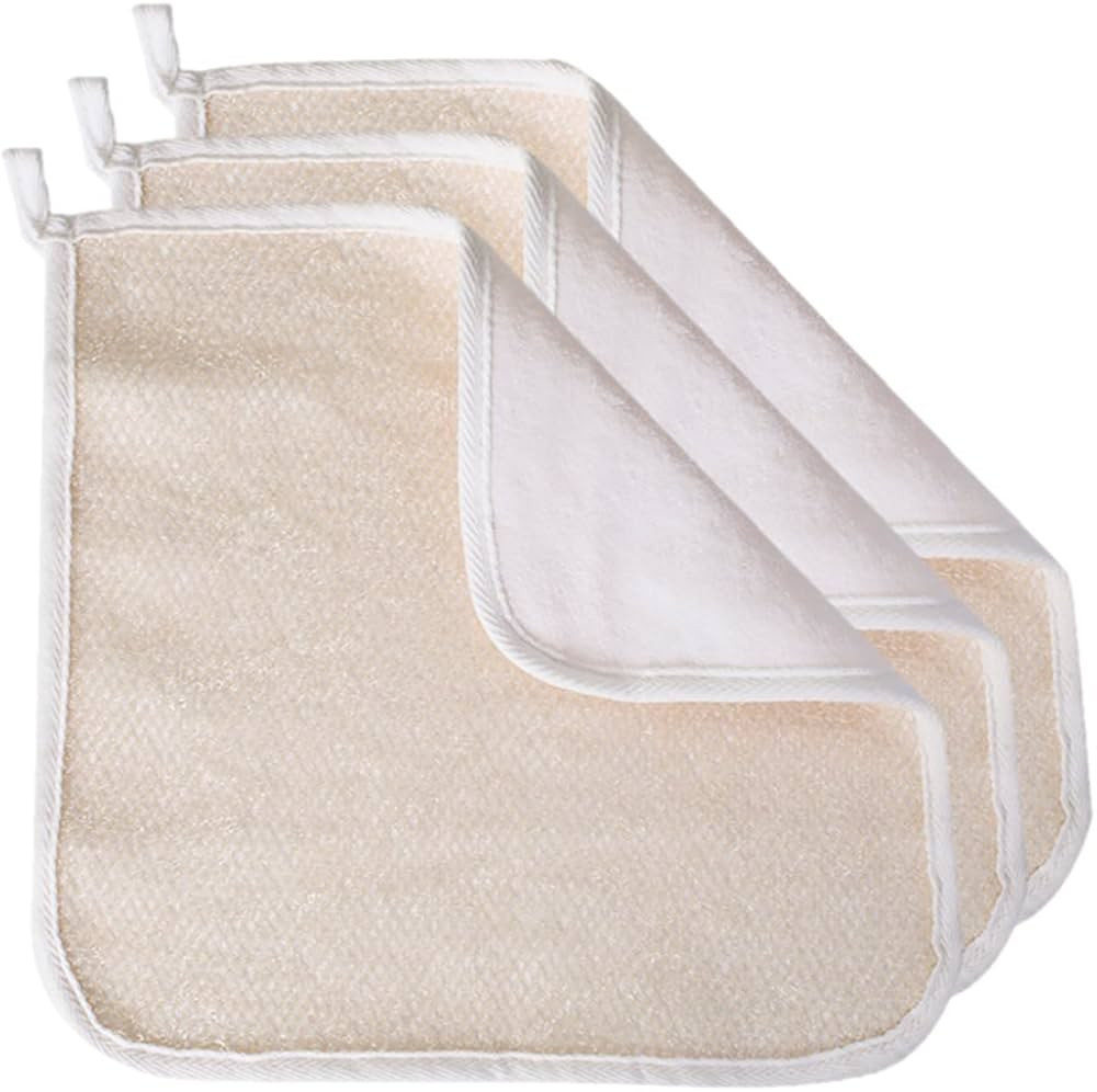 Paradiso Soft-Weave Exfoliating Wash Cloths for Face and Body, Dual Textured, Travel Wash Cloth, ... | Amazon (US)