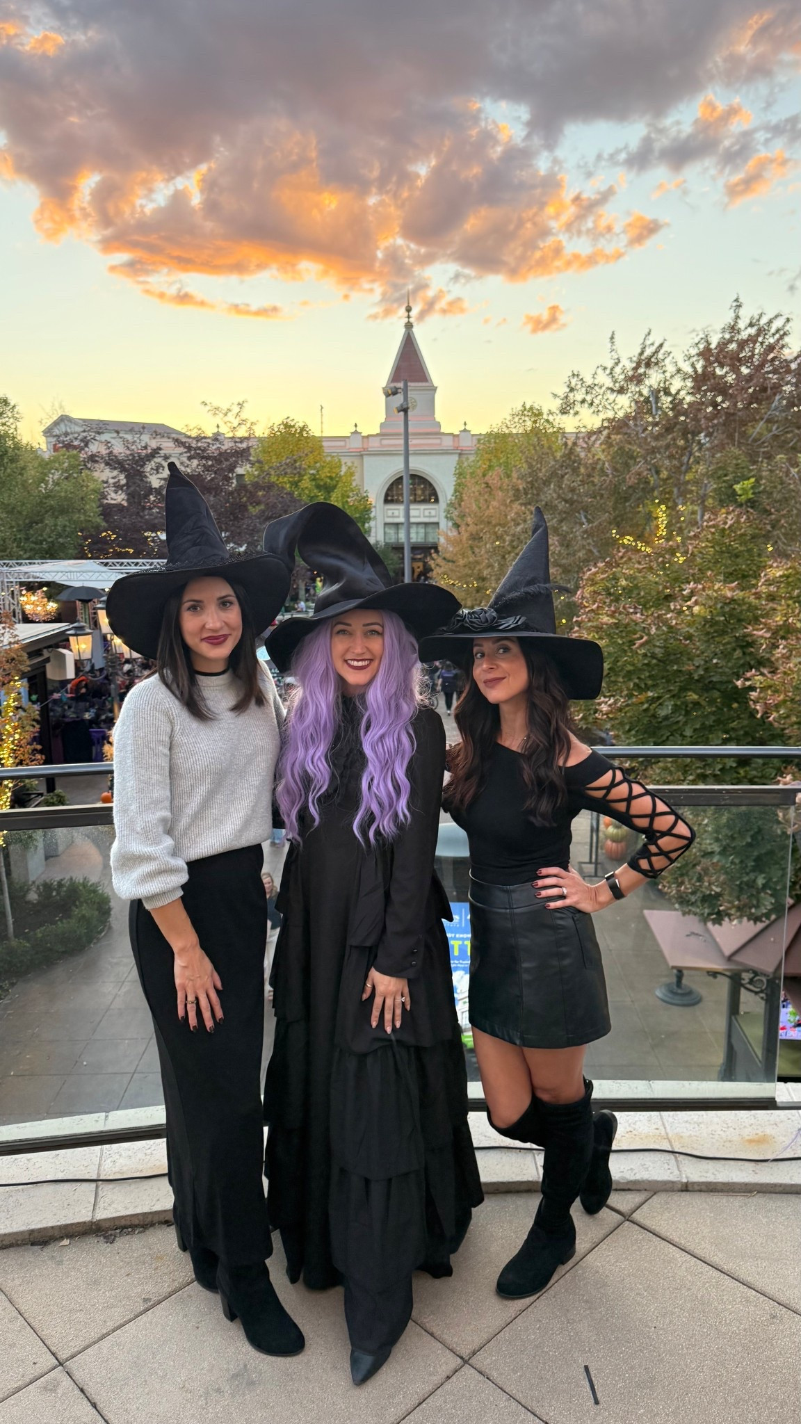Witch Halloween costume with purple hair wig 

#LTKFindsUnder50 #LTKHalloween #LTKSeasonal